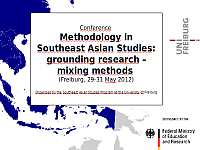 CONFERENCE | Methodology in Southeast Asian Studies (29-31 May 2012) CONFERENCE | Methodology in Southeast Asian Studies (29-31 May 2012)