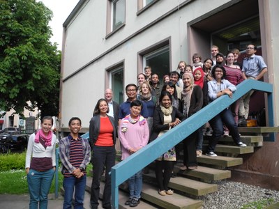 Fieldwork exercise in Freiburg: Students from Yogyakarta and Freiburg conduct common reserach