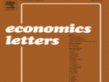Economics Letters