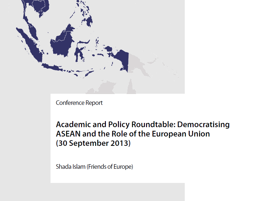 Conference Report on the BMBF Academic and Policy Roundtable  2013